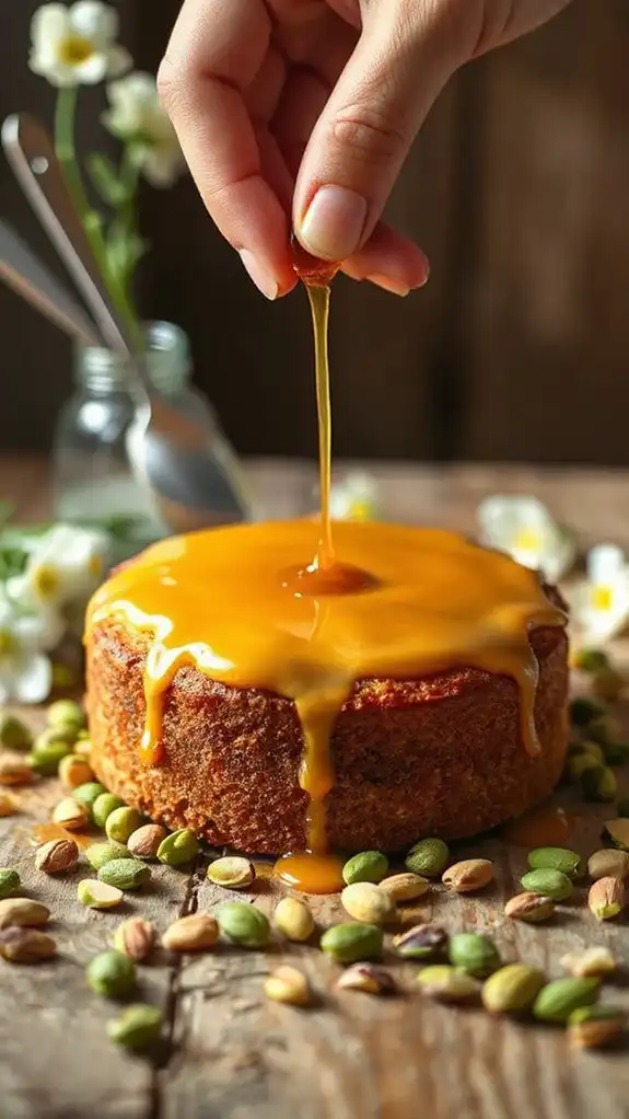 apply a glossy glaze
