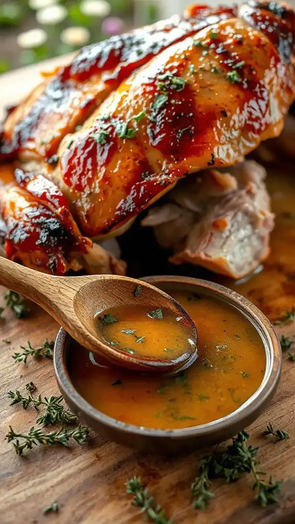 aromatic broth baste technique