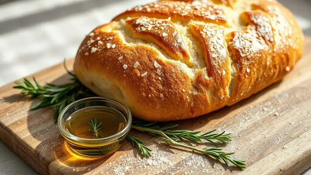 aromatic rosemary olive oil bread