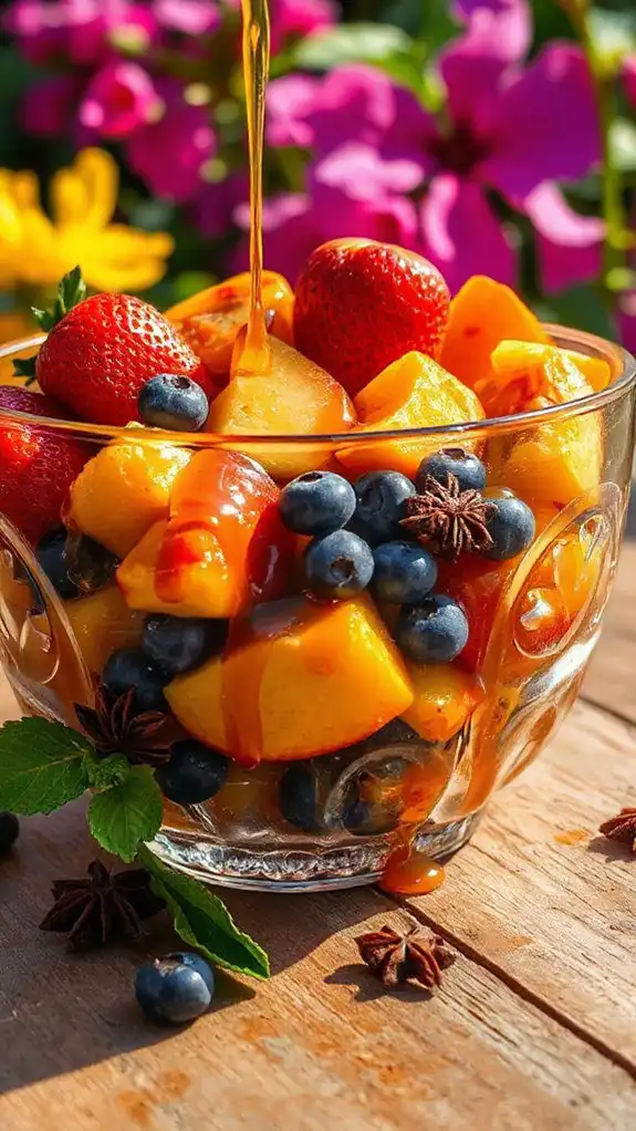 aromatic summer fruit salad aromatic summer fruit salad