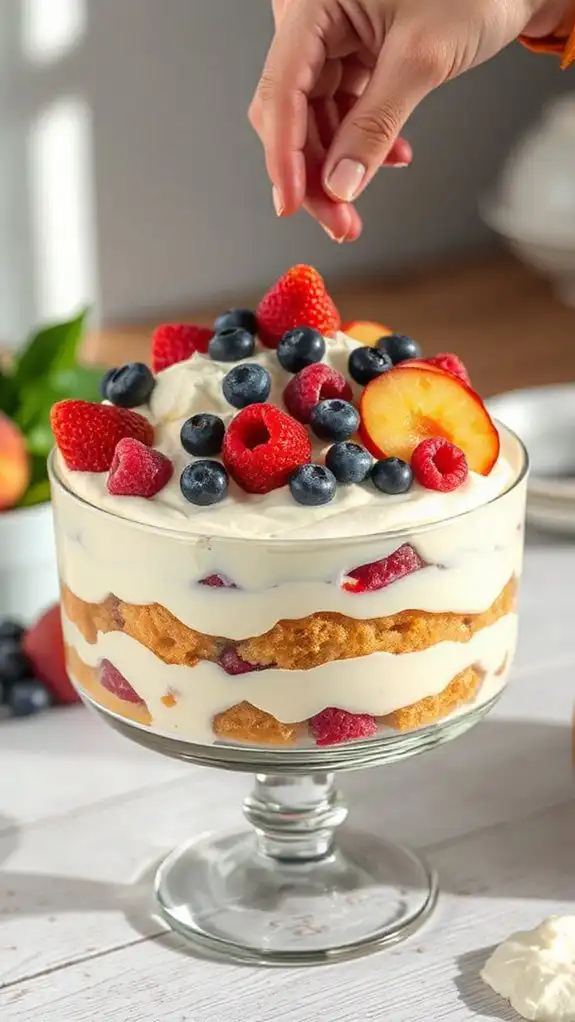 artful fresh fruit garnishes