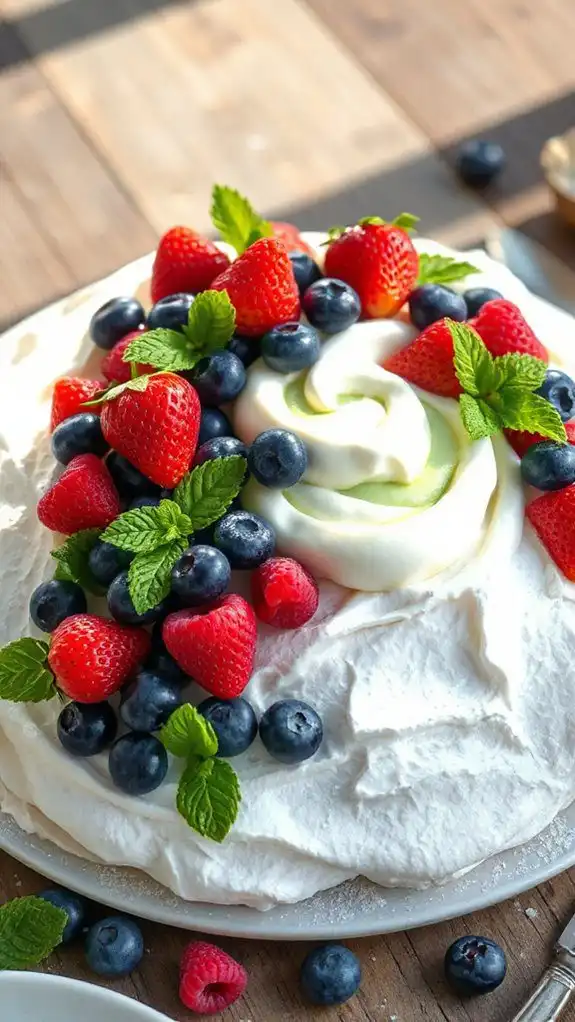 artichoke infused elegant dessert