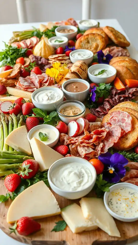 assemble the grazing board