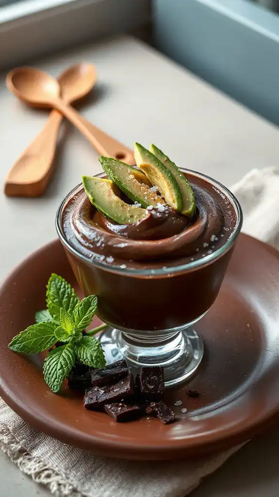 avocado chocolate mousse delight