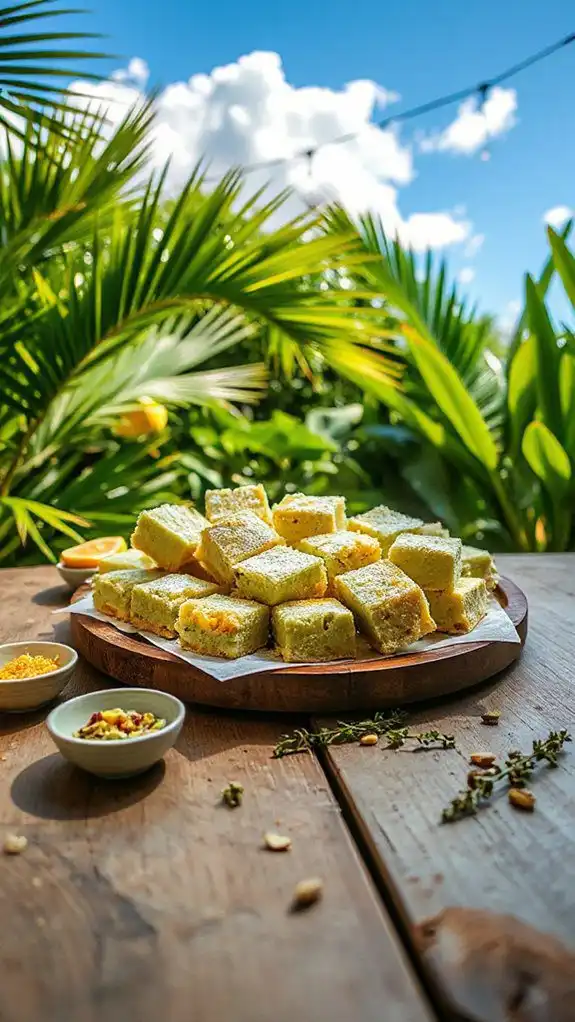 avocado lemon bars recipe