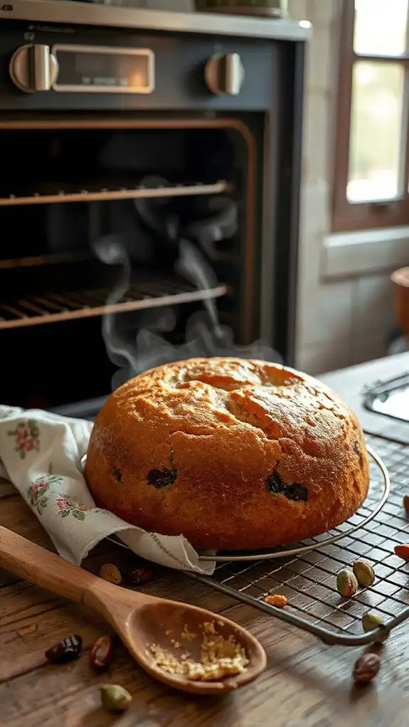 bake for three quarters hour