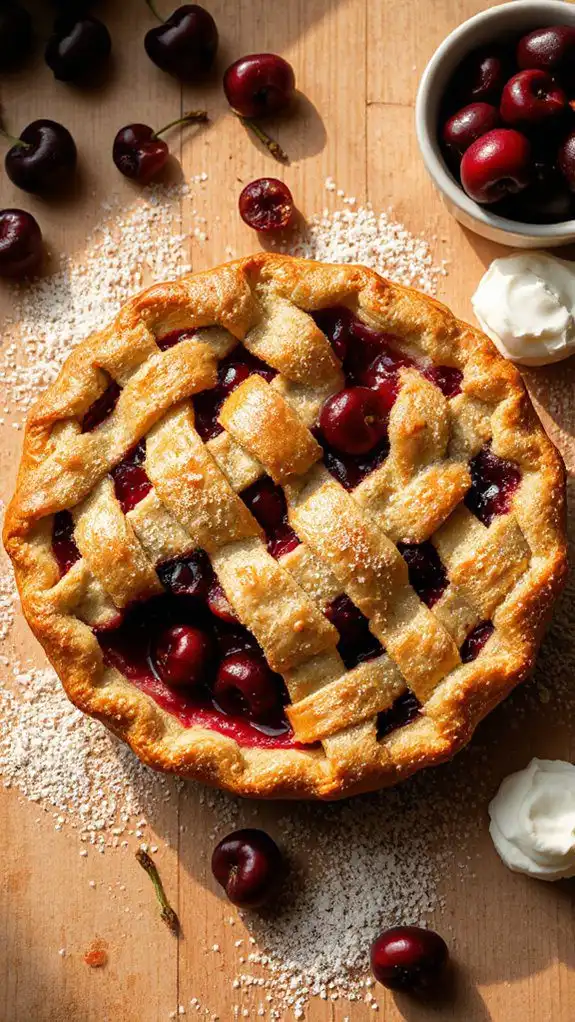 bake pie to golden perfection