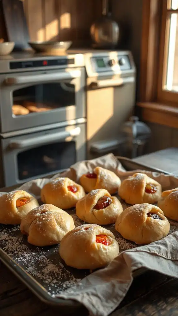 baking kolaches at 350 f