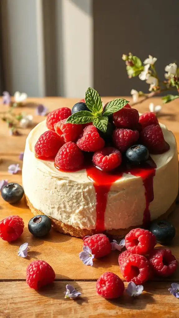 berry cheesecake summer delight berry cheesecake summer delight
