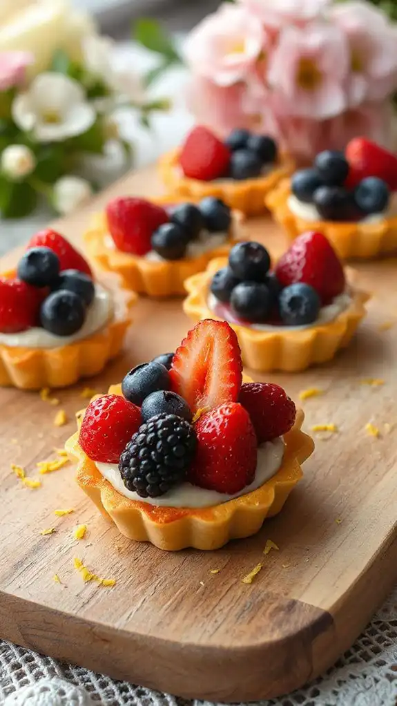 berry mascarpone tartlets delight berry mascarpone tartlets delight