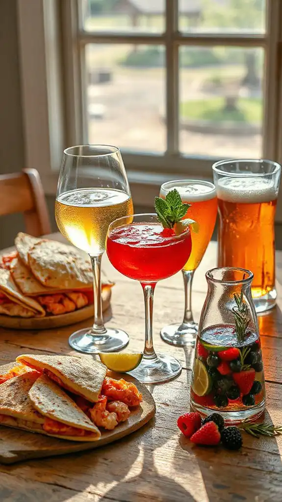 beverage pairing recommendations provided