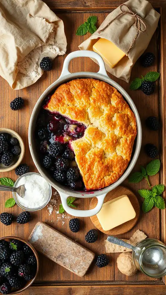 blackberry cobbler flavor variations