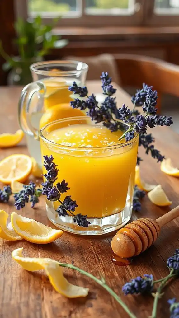 blend lavender with lemon