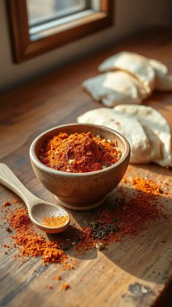 blend spices thoroughly together