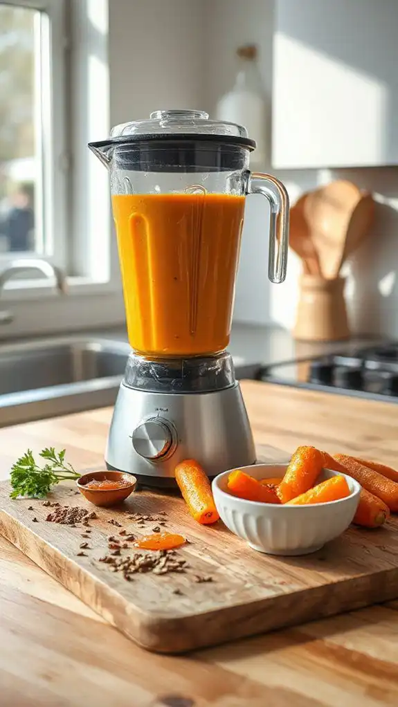 blend until smooth consistency