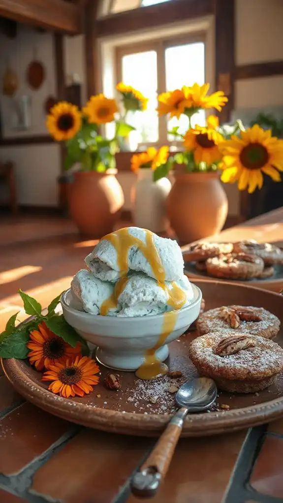 blue corn agave ice cream