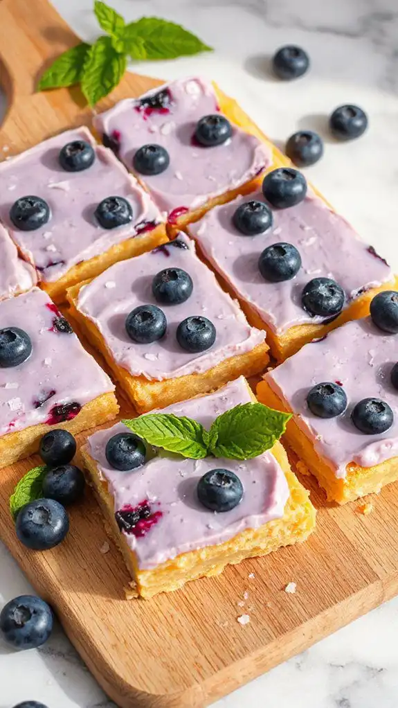 blueberry cream cheese bars