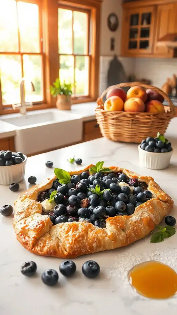 blueberry farmers cheese galette blueberry farmers cheese galette