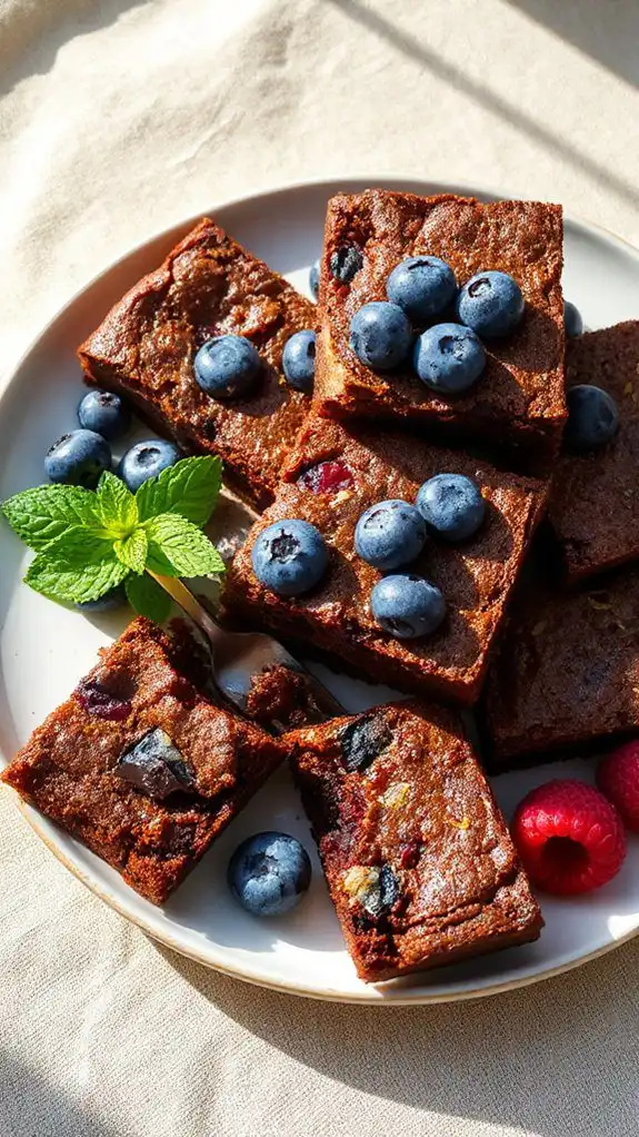 blueberry lemon brownie recipe
