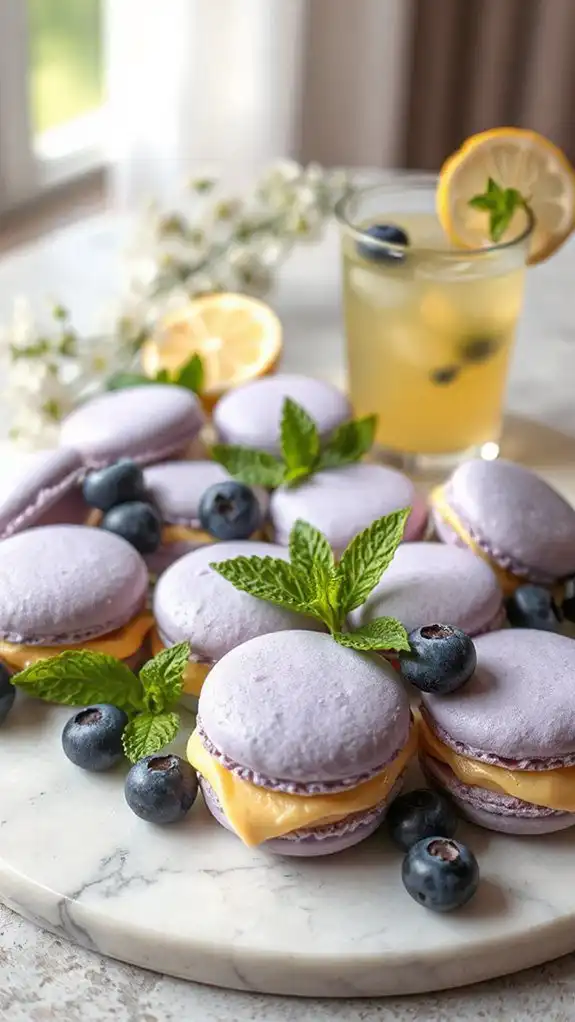 blueberry lemonade summer treats