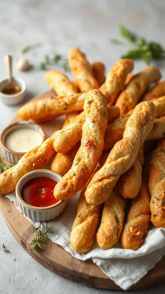 breadstick variation options available