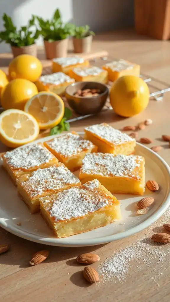 bright nutty summer dessert