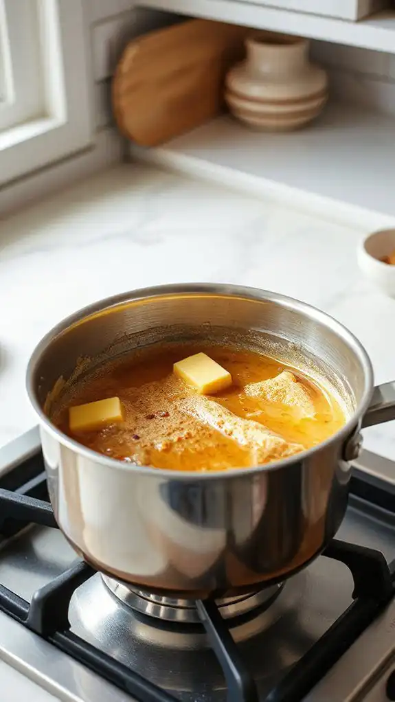 browning butter adds richness