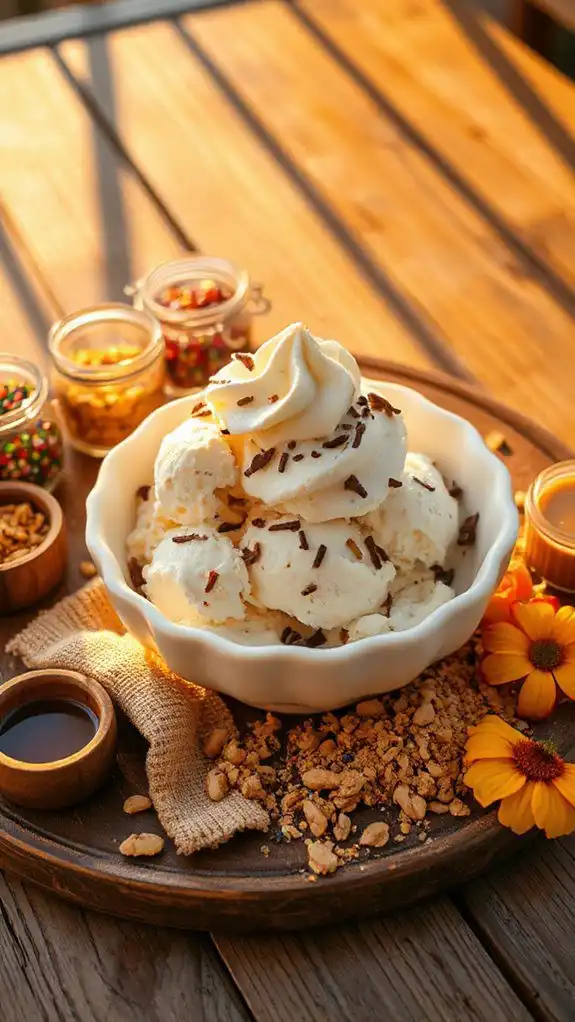 build your own sundae station