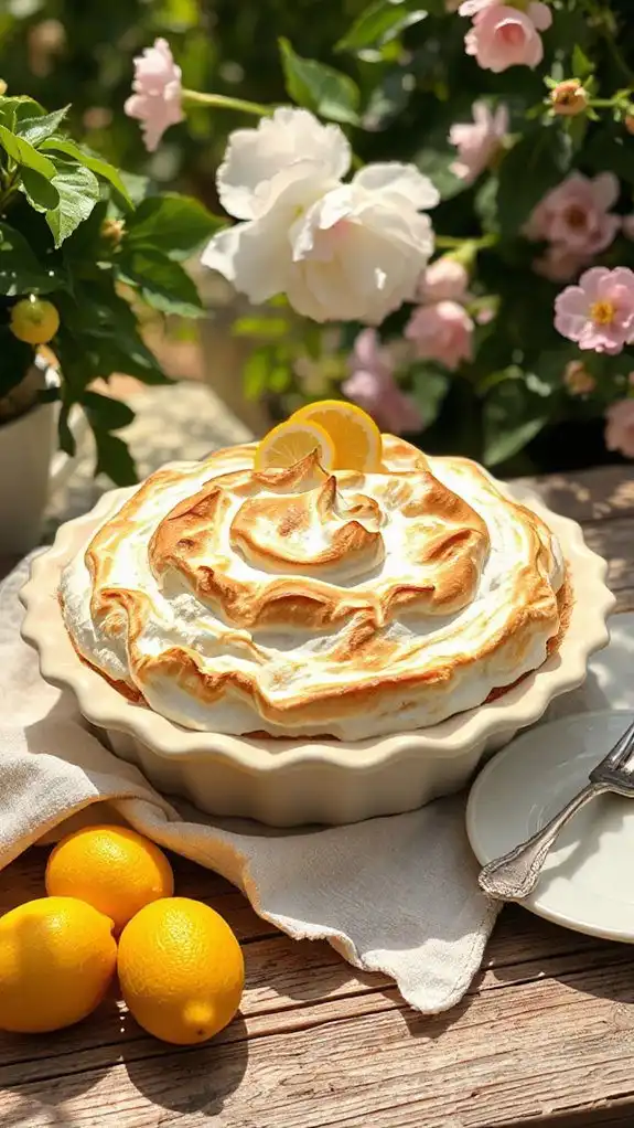 buttermilk lemon meringue pie