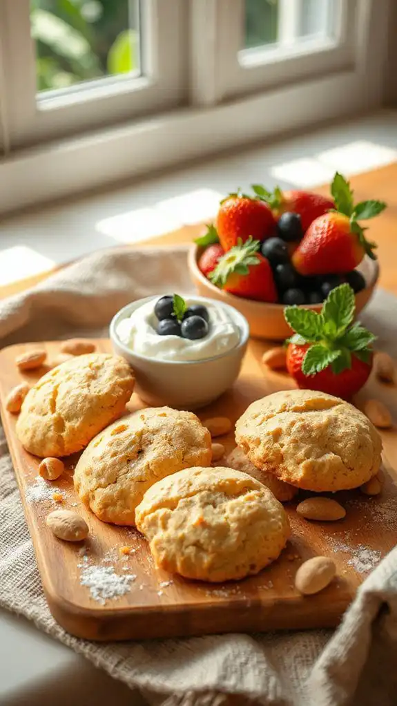 buttery nutty summer cookies
