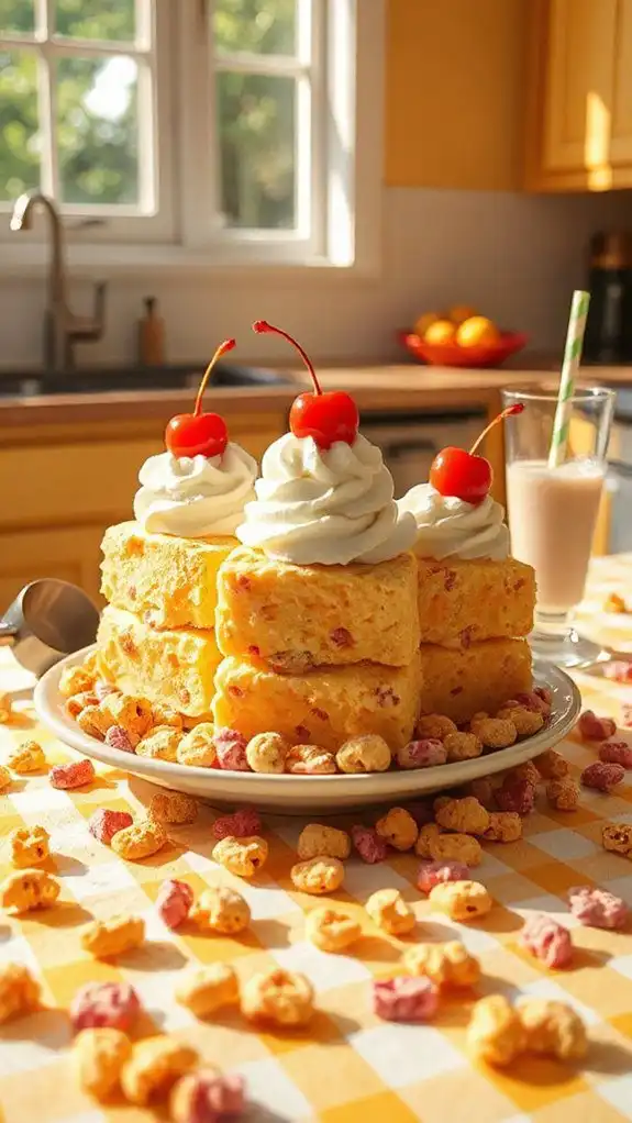 cap n crunch ice cream bars