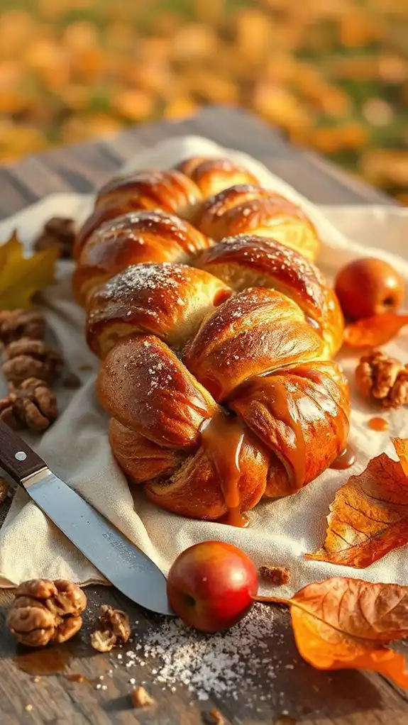 caramel apple pastry delight