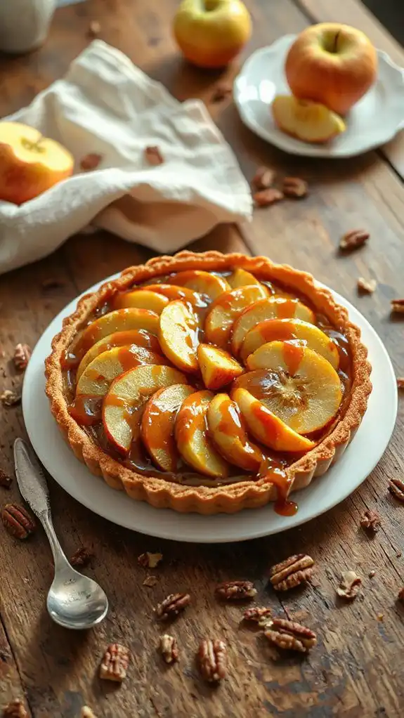 caramel apple tart delight