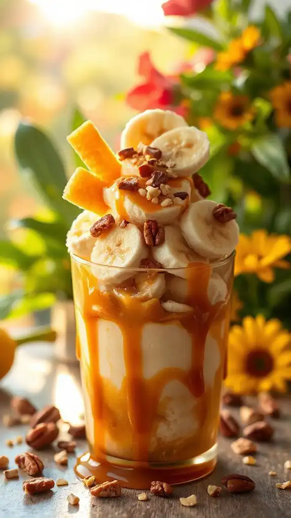 caramelized banana dessert delight