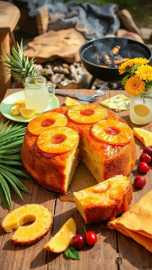 caramelized pineapple cake recipe