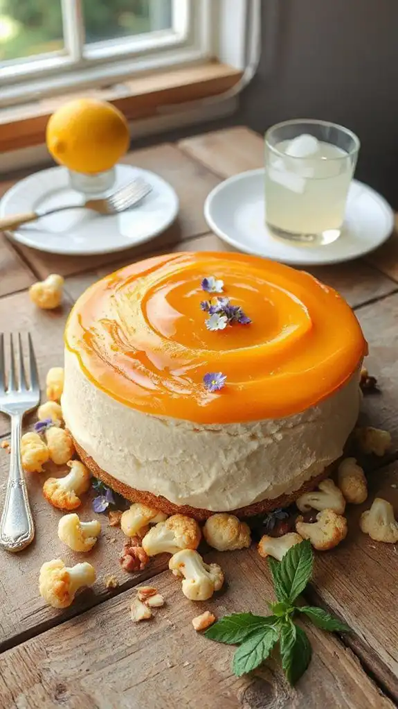cauliflower cheesecake dessert recipe cauliflower cheesecake dessert recipe