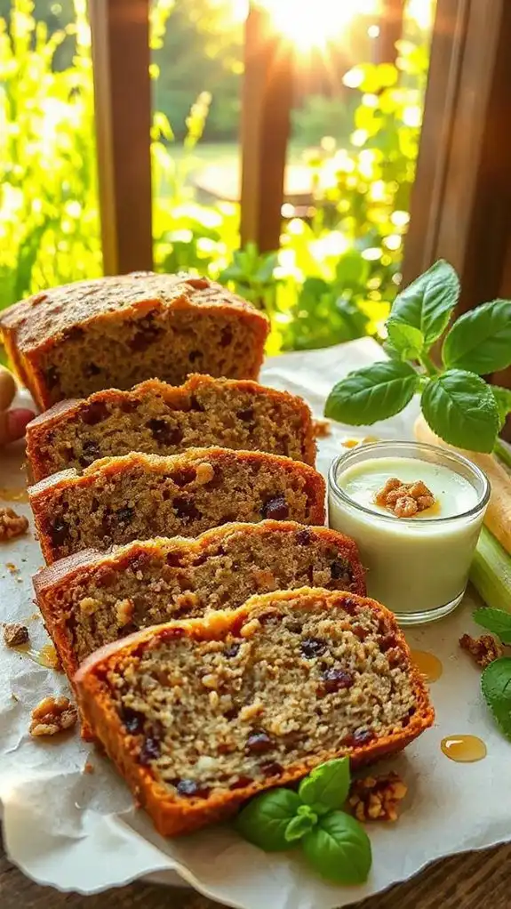 celery banana bread delight