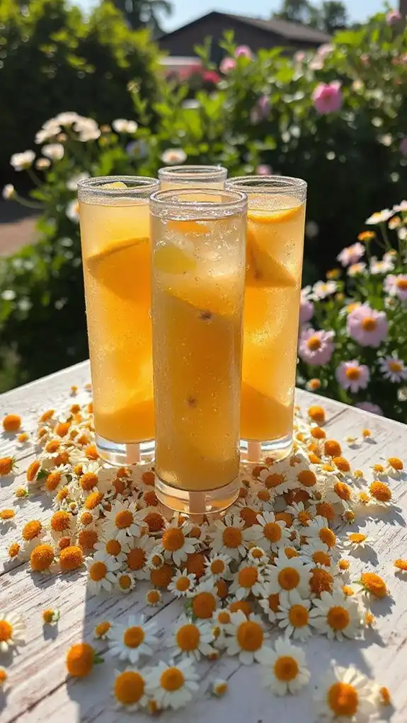 chamomile lemonade frozen treats chamomile lemonade frozen treats