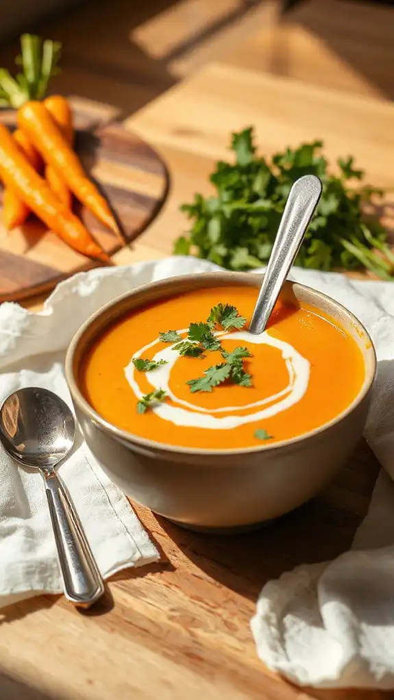 check soup before serving
