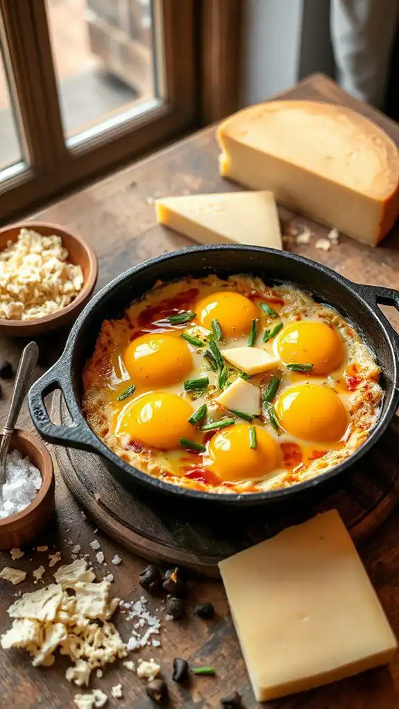 cheesy egg recipes inspiration