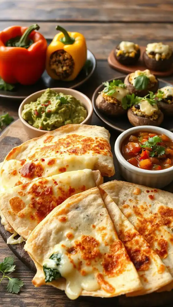 cheesy vegetarian dish ideas