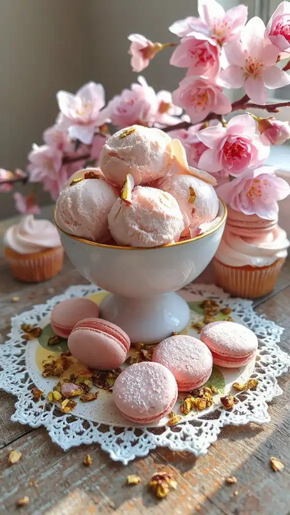 cherry blossom ice cream