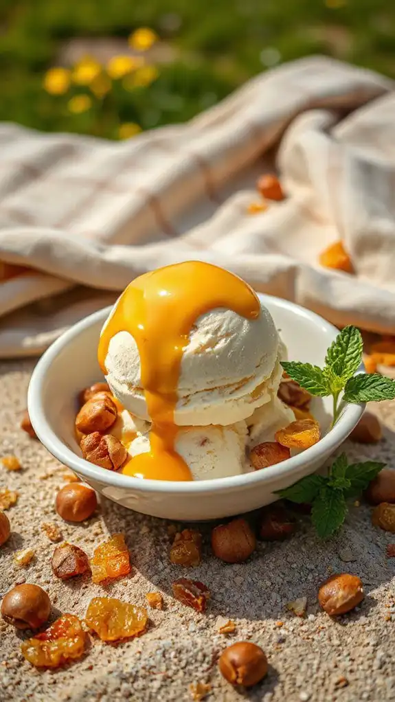 chestnut ice cream delight