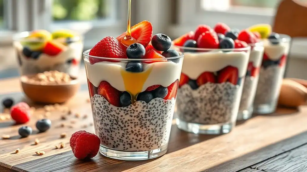 chia seed summer desserts