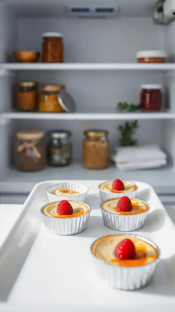 chill cheesecakes 2 4 hours