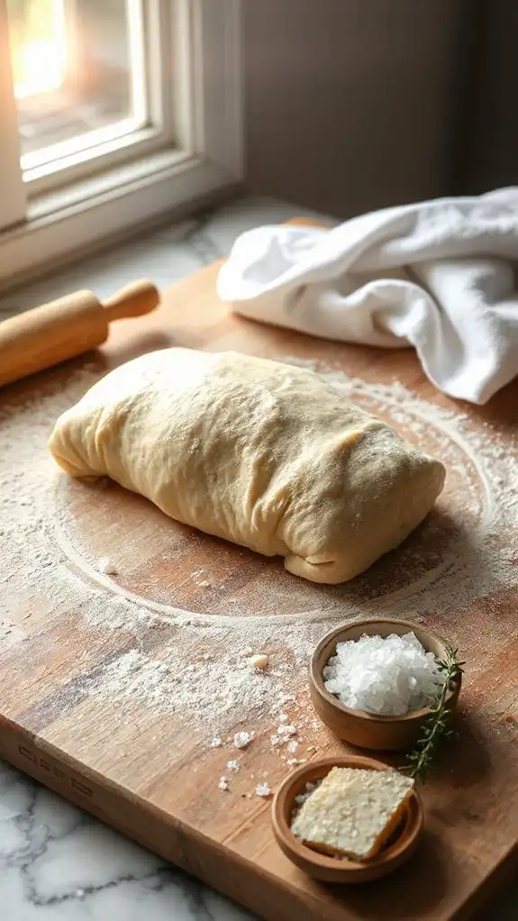 chill dough for thirty minutes
