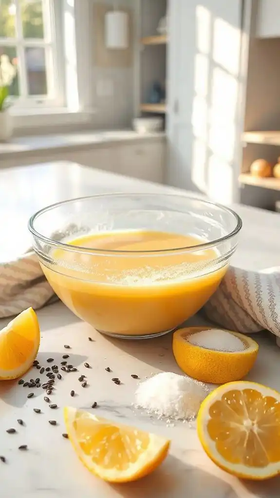 chill egg mixture overnight