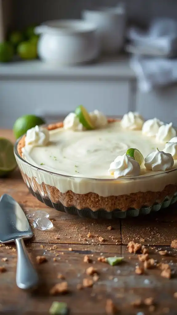 chill key lime pie thoroughly