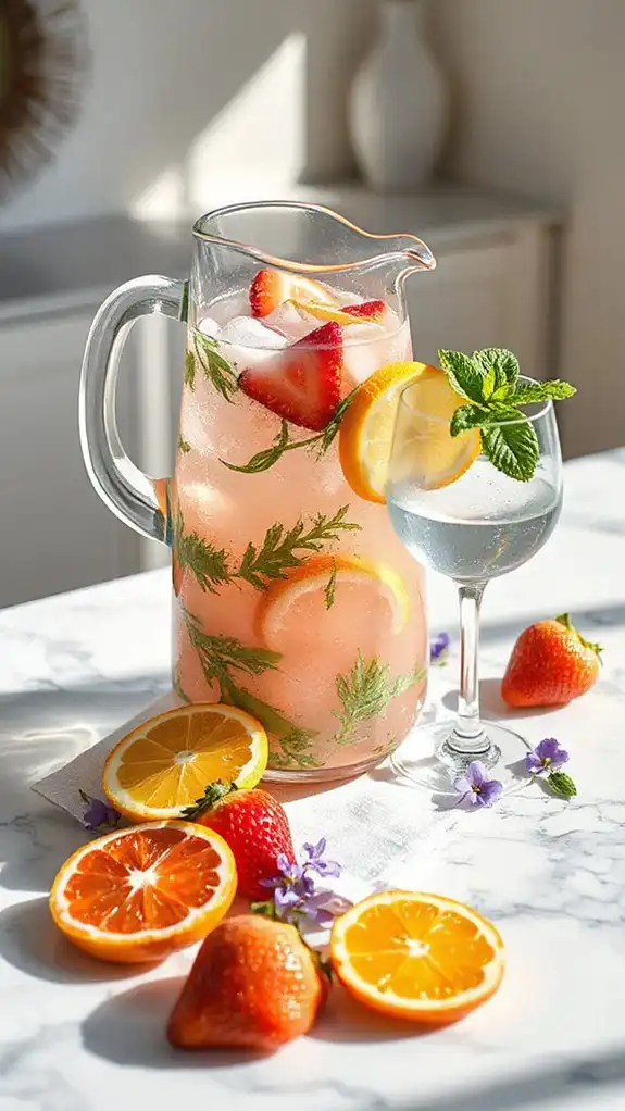 chill mixture before serving