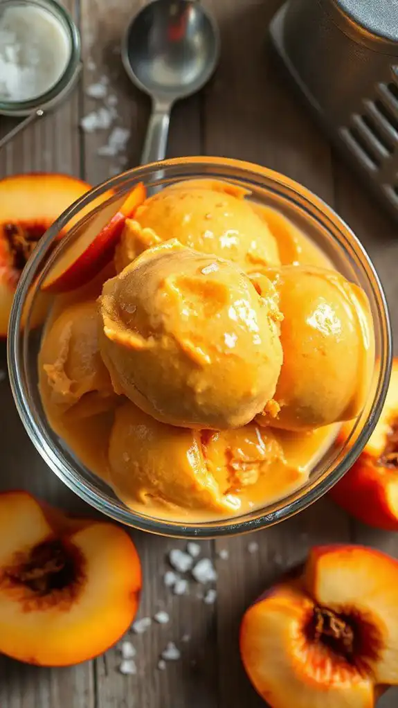 chill peach blend thoroughly